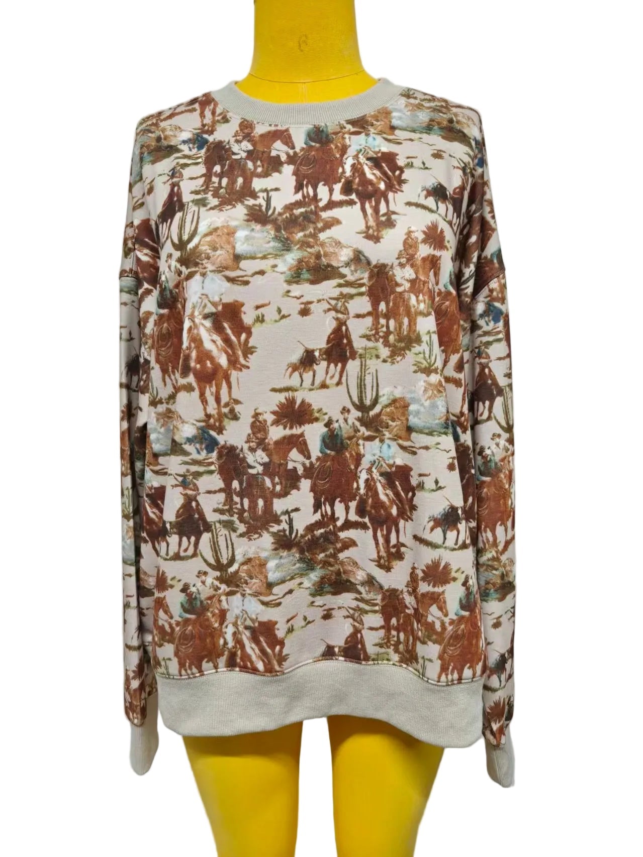 VR200 COWBOY SWEATSHIRT (OPEN)