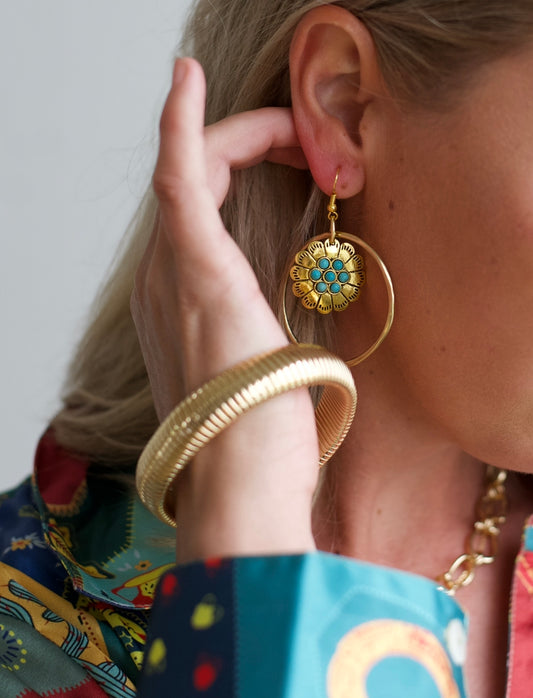 3258 R3-69 GOLD EARRING