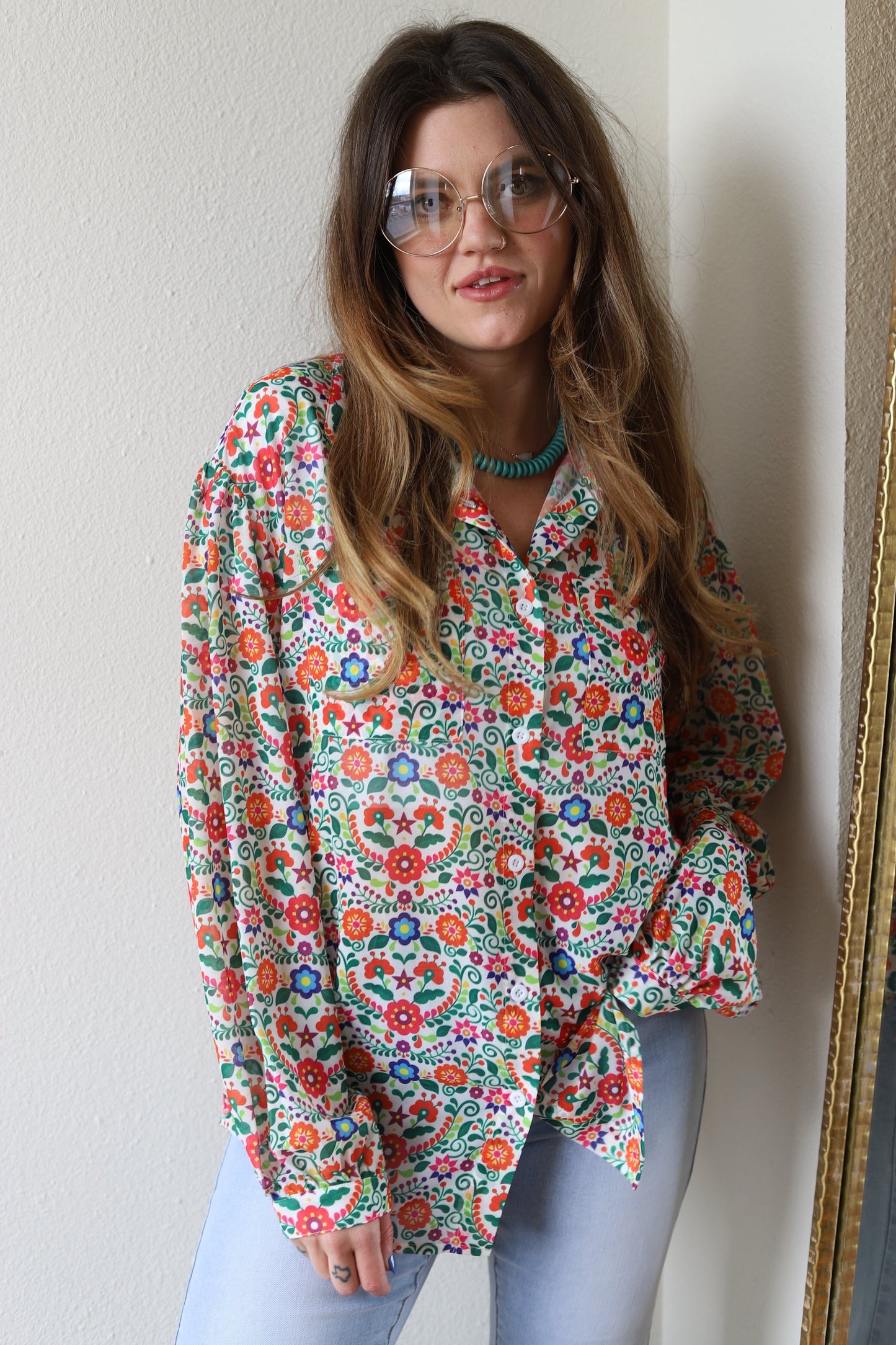 2780 IVORY FIESTA FLORAL SINGLE