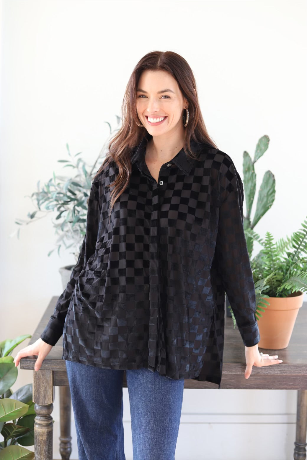 TH1305 BLACK VELVET BURNOUT (6 PIECES)