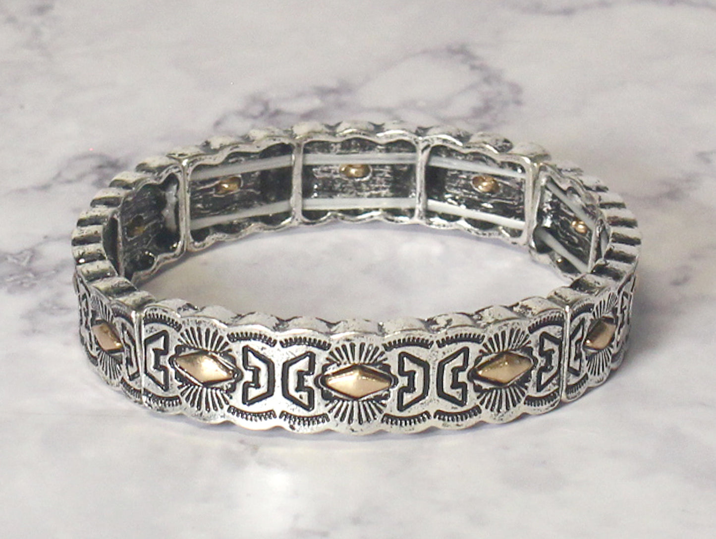 0724 R1-66 SILVER / GOLD BRA 4.95