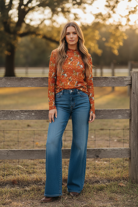 TH1221 RED COWBOY (7 Piece)