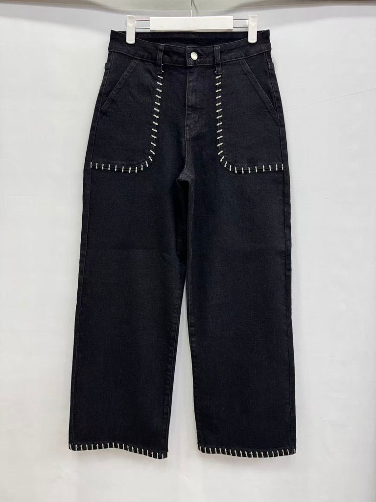 TH245 BLACK JEANS (8 Piece)