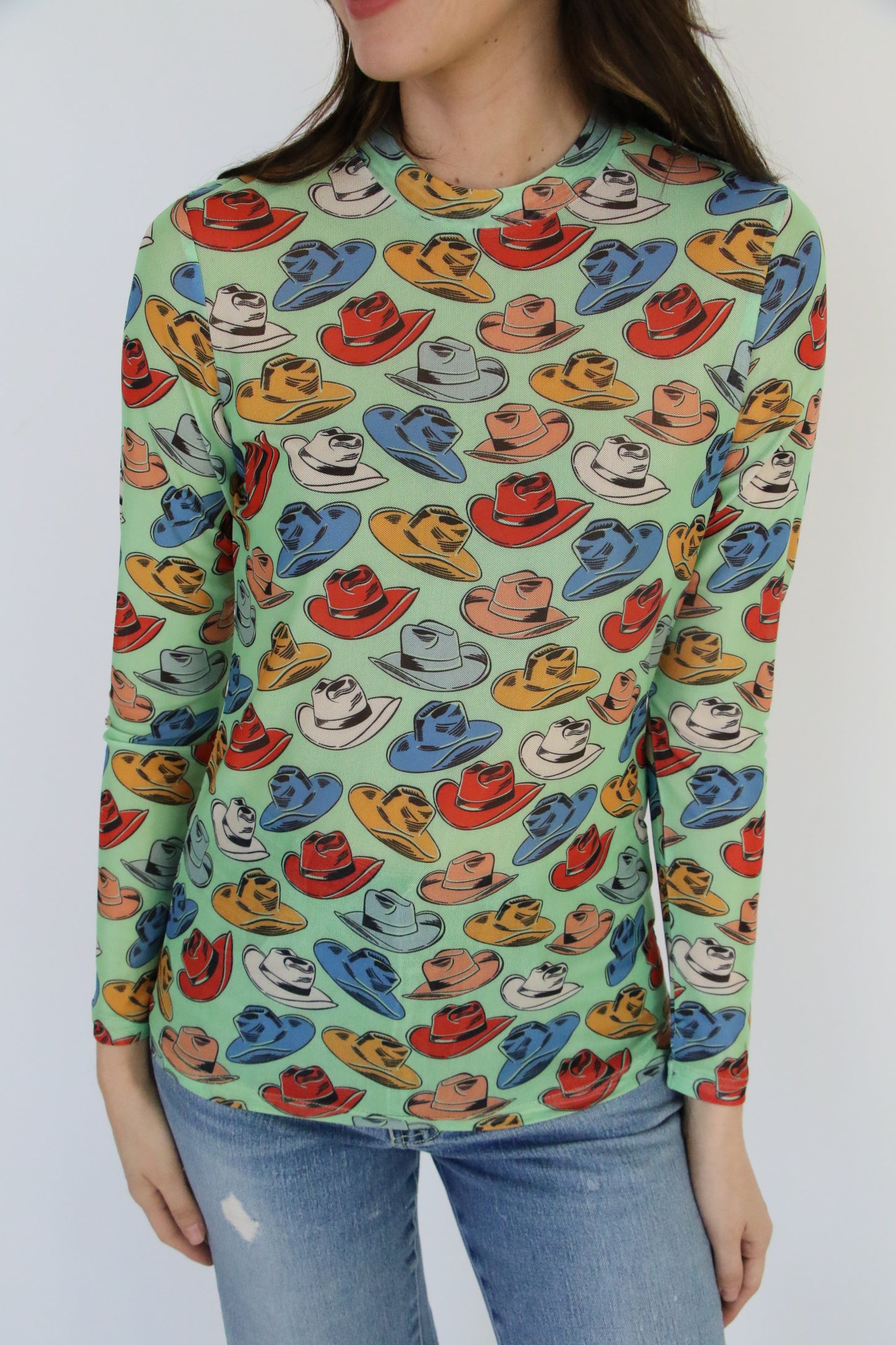 SINGLE SALE S41 TH1221 MINT BOOT MESH TOP (1 Piece)