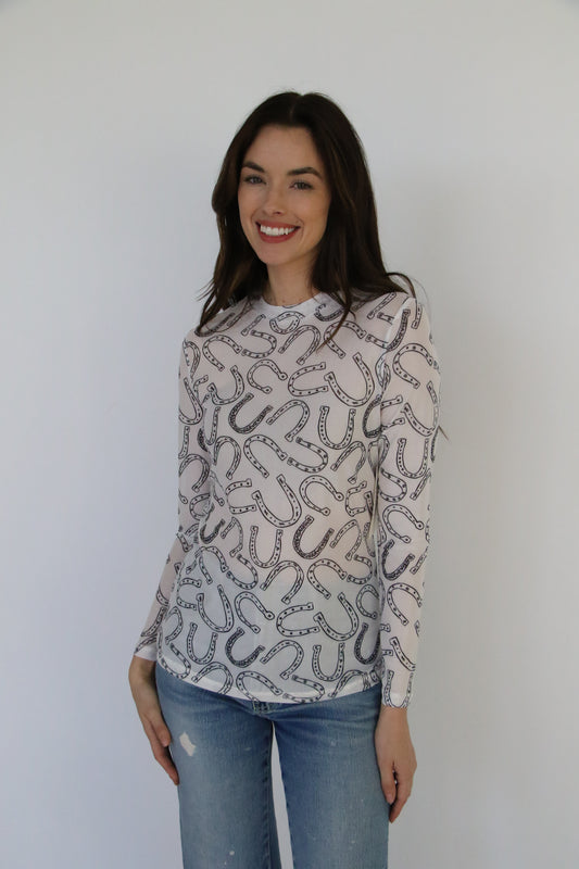 TH1221 S174 HORSESHOE WHITE MESH TOP (1 Piece)