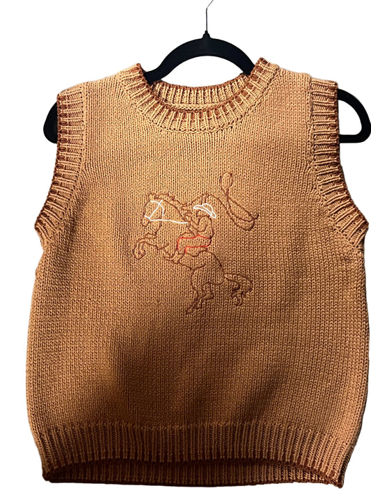 TH4215 TAN ROPING COWBOY HAT (7 Piece)