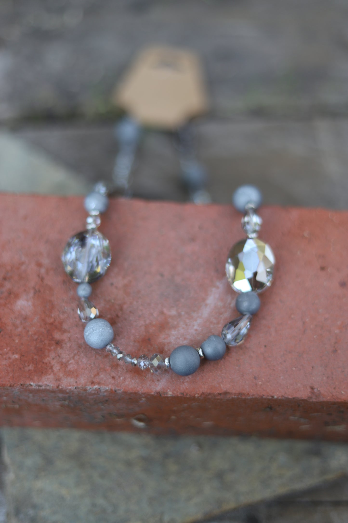 102317 N42 SILVER MIXED HAND BEADED NL