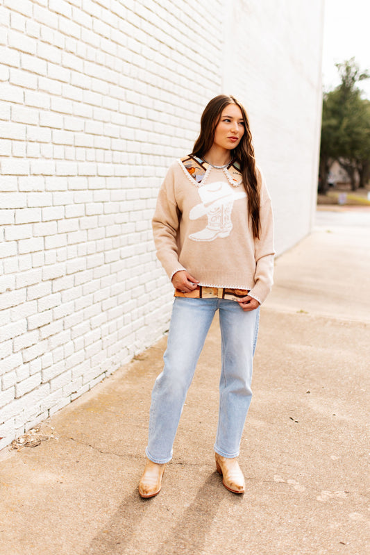 TH6942 TAN BOOT HAT TAN (7)