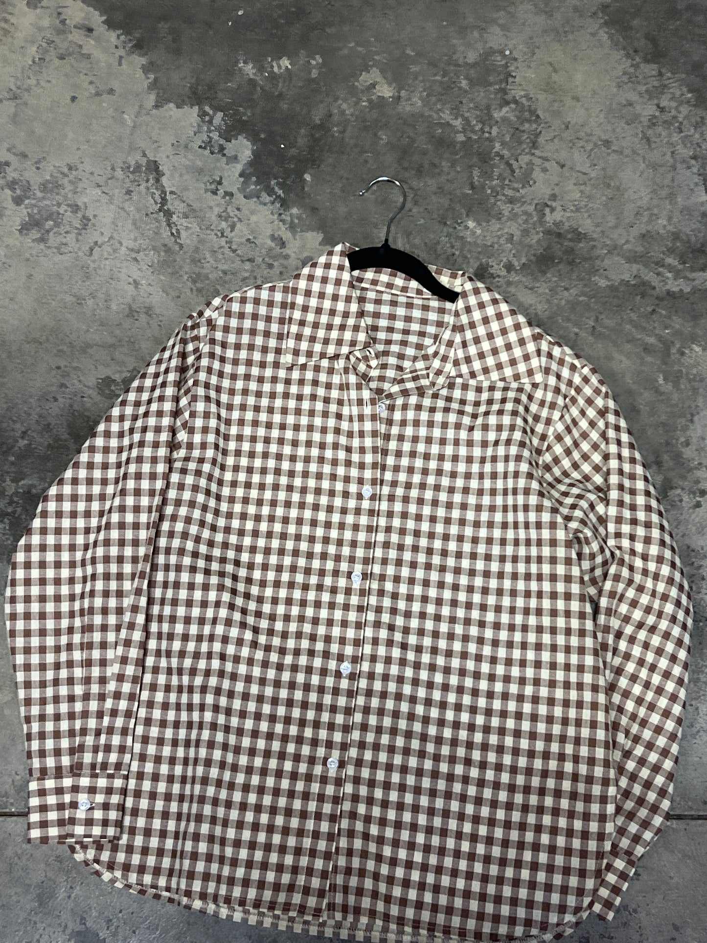 TH36 BROWN GINGHAM ( 7 Piece)