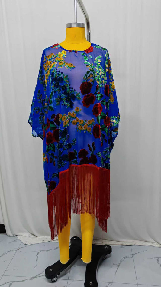 TH227 KASEY PONCHO (6 Piece)