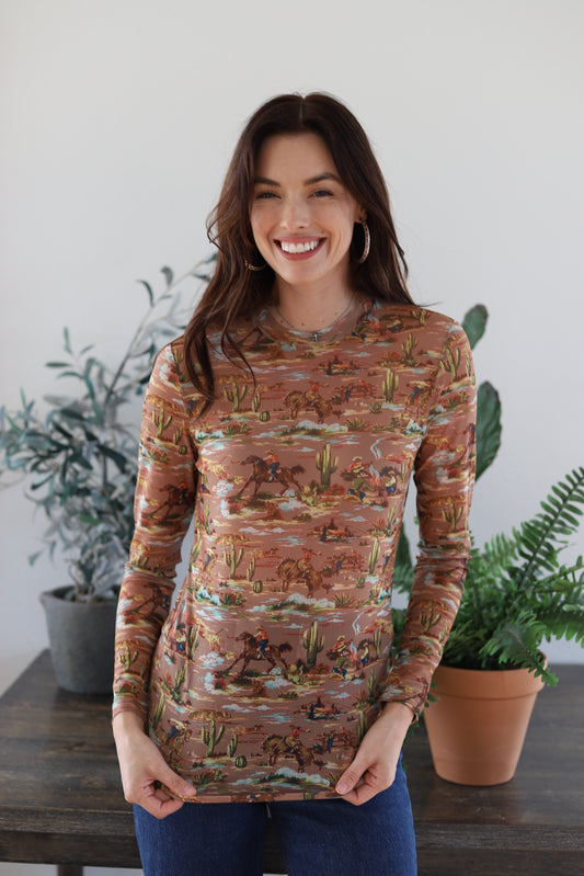 TH1221 TAUPE COWBOY MESH TOP (7 Piece)