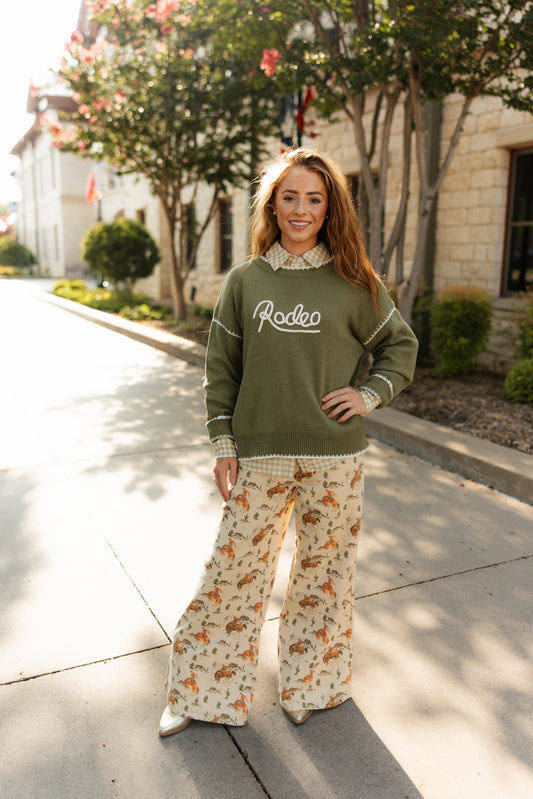 TH228 BUCKING HORSE CACTUS PANT (8 PIECE)