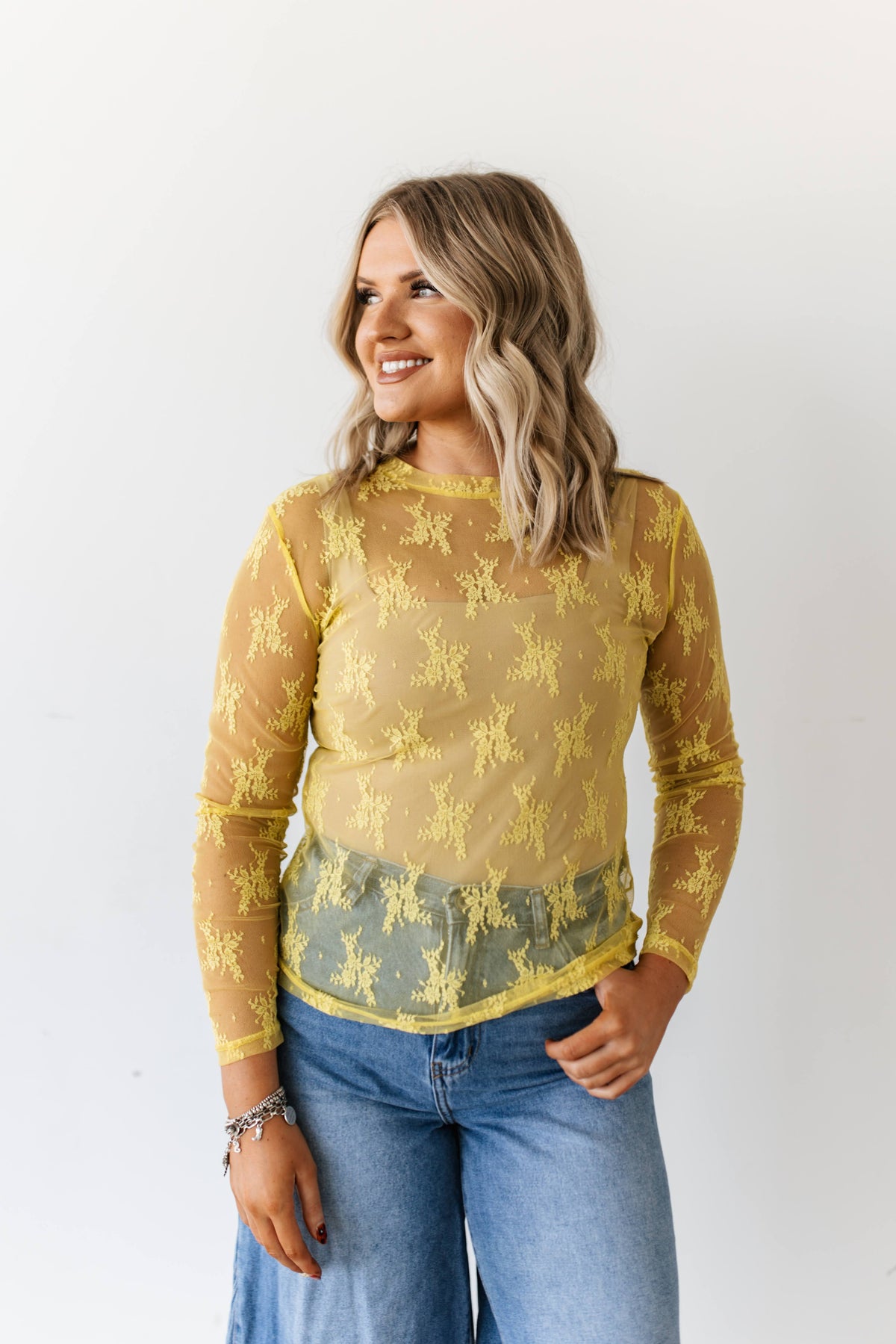 TH1221 YELLOW LACE (7 PIECE)