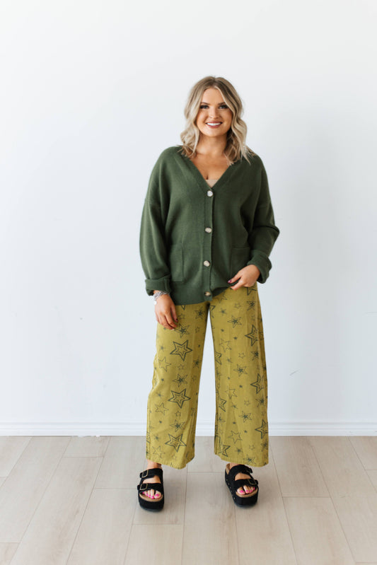 VR65 CHARTREUSE STAR PANT (7 PIECE)
