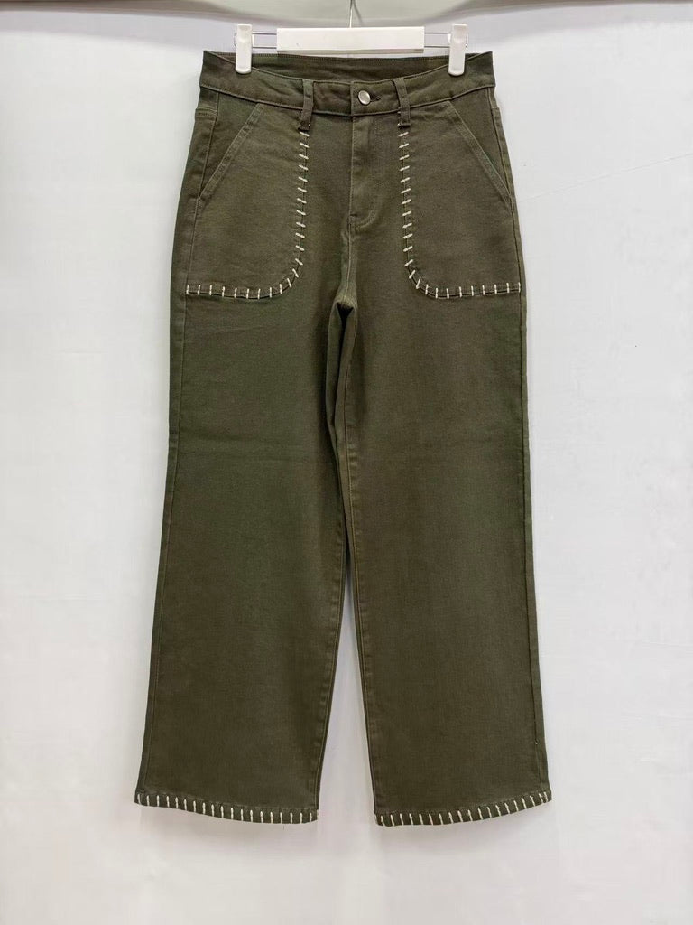 TH245 GREEN JEANS (8 Piece)
