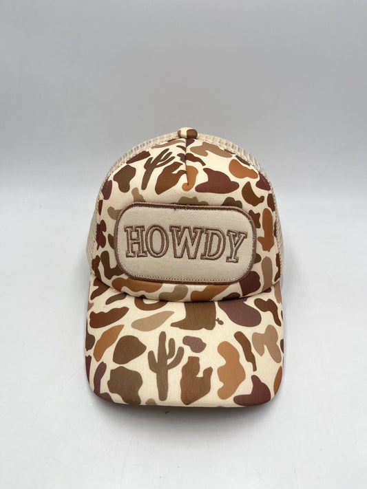 DUCK HOWDY TRUCKER HAT