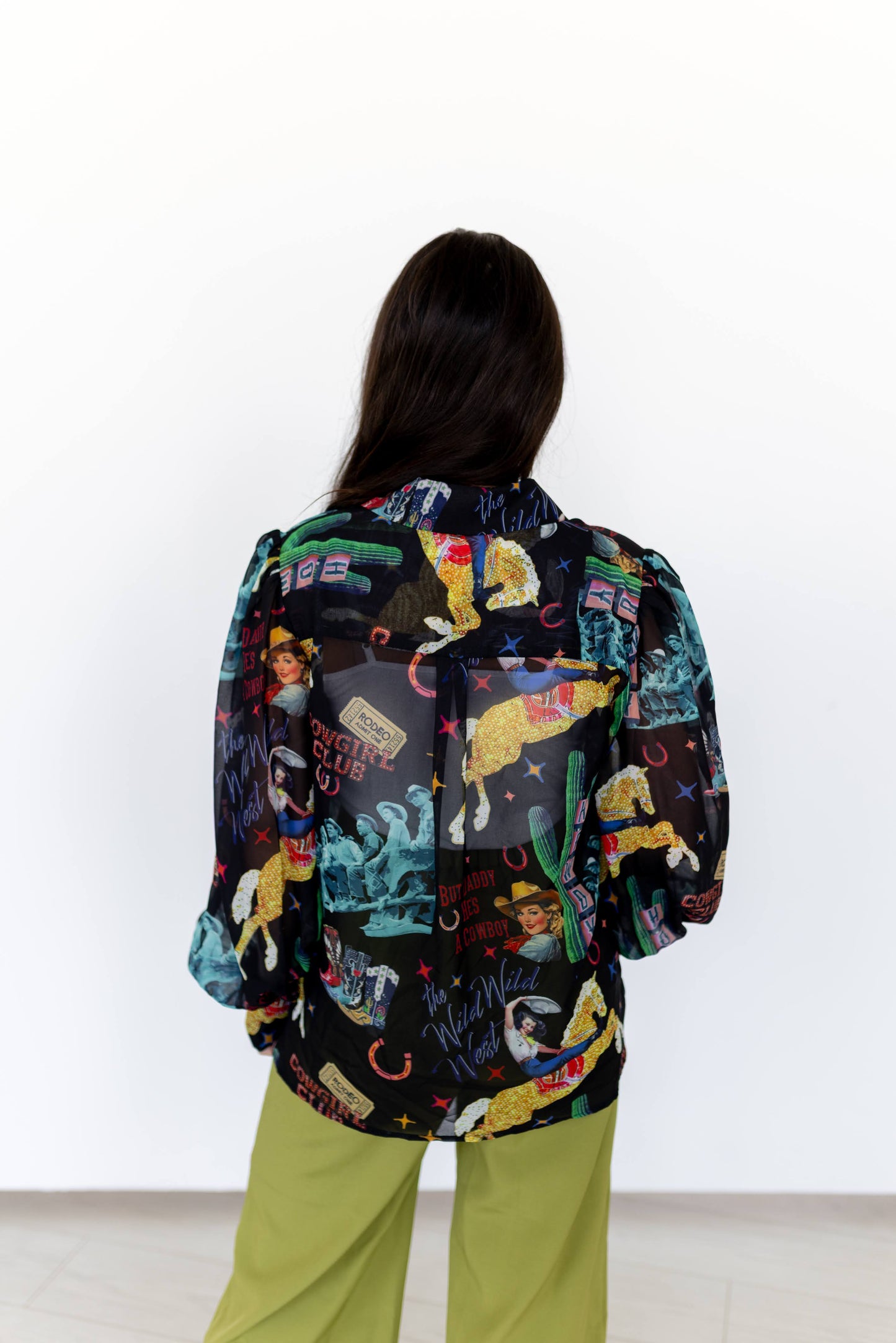 TH11 BLACK COWGIRL COLLAGE (7 Piece)