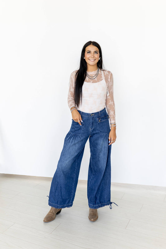 TH1221 S191 LACE TOPS Dusty Pink ( 1 Piece)