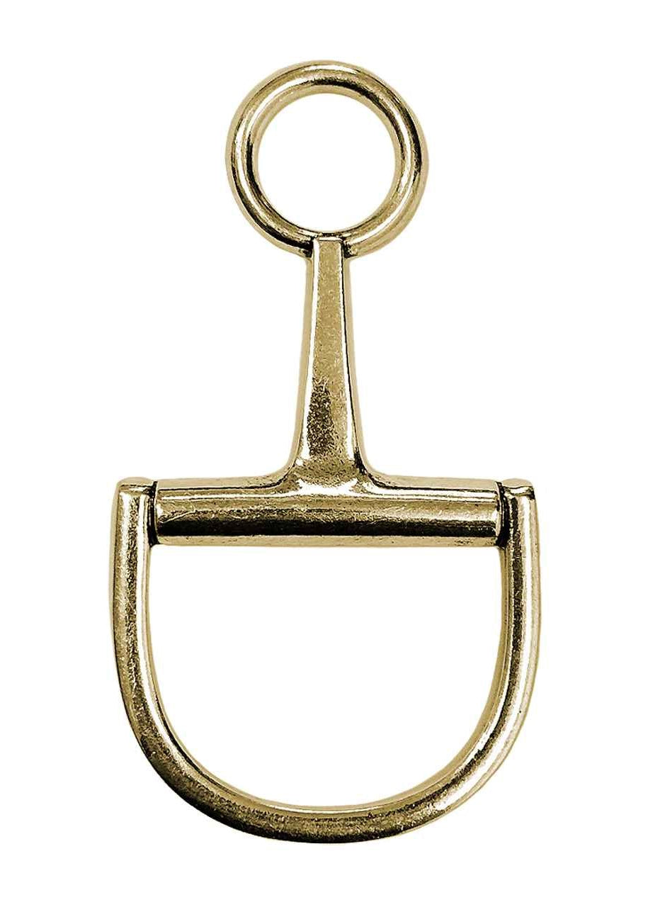 0077 AG WESTERN HORSEBIT 4" PENDANT