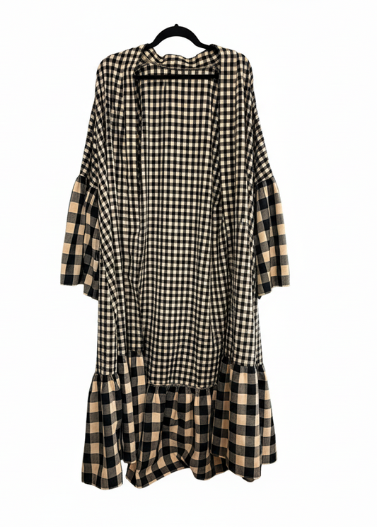 TH5030 MIXED BLACK GINGAHM KIMONO (7 Piece)