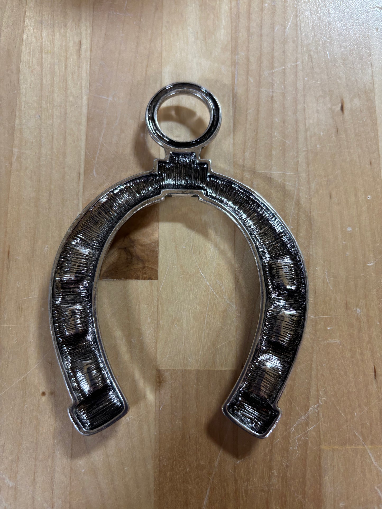 0081 SBTQS WESTERN HORSE GROOVE PENDANT