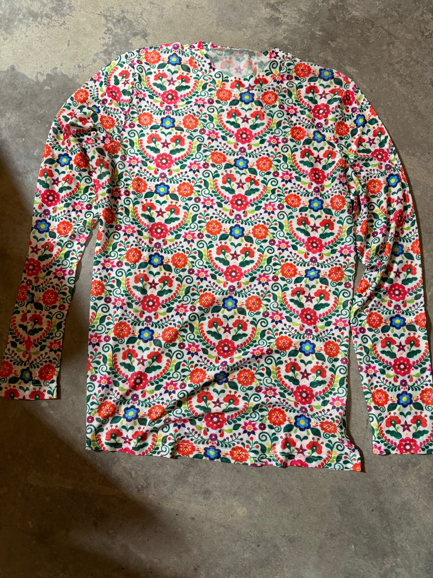 SINGLE SALE S42 TH1221 MEXICAN FLOAL PRINT (1 PIECE)