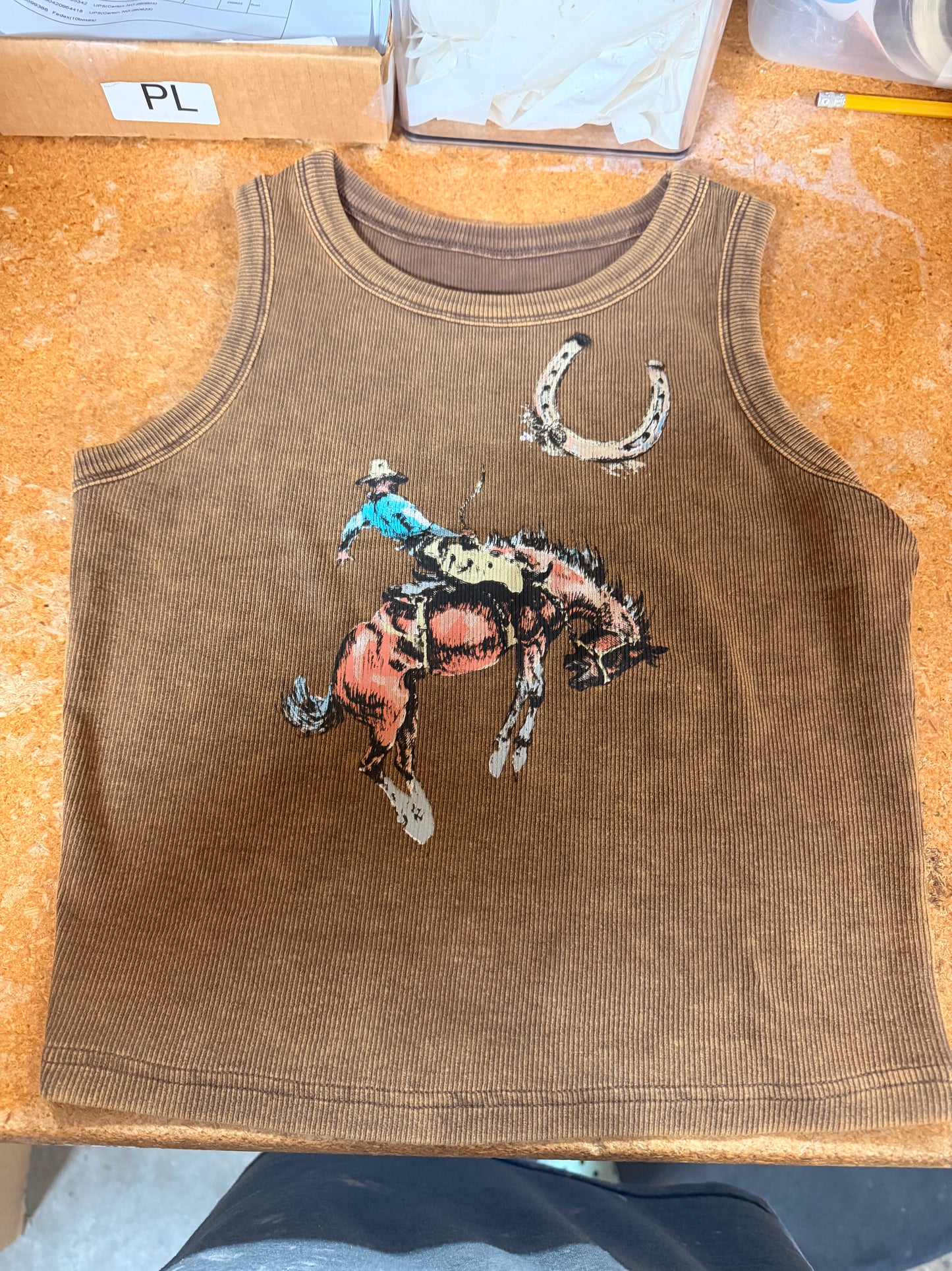 TH2001 BUCKING HORSESHOE (7 PIECE)