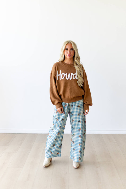 TH6941 HOWDY BROWN (7 Piece)