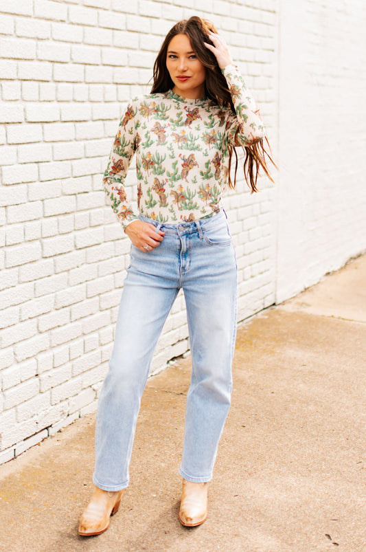 TH1221 RETRO CACTUS COWBOY (7 Piece)