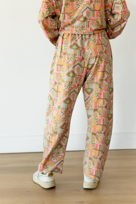 VR2002 AZTEC BARREL SWEATPANT (7 Pieces)