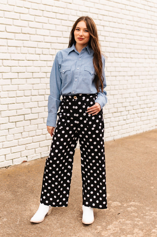 TH2109 BLACK DOT PANT (7 Pieces)