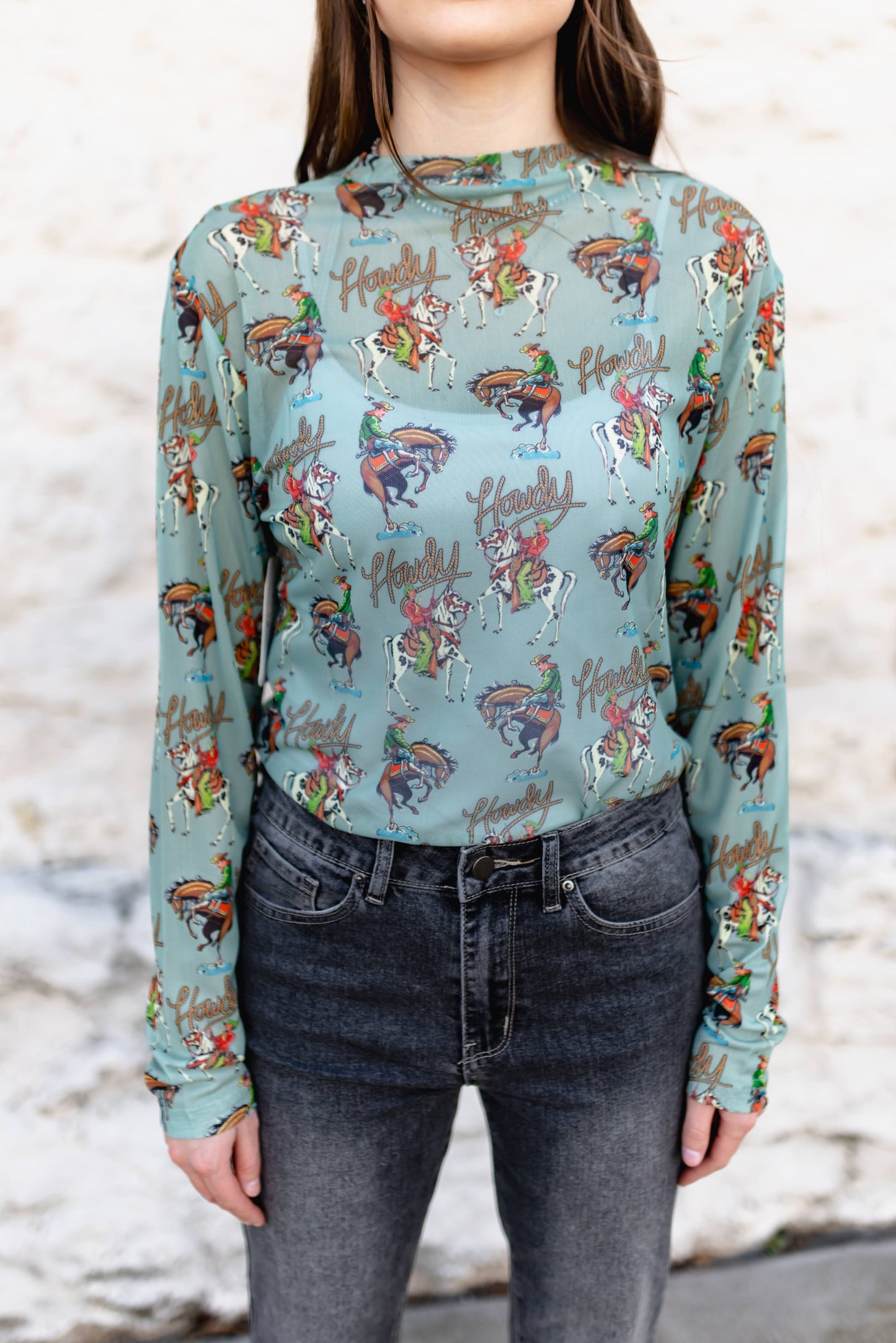 TH1221 S191 HOWDY MESH TOP (1 Piece)
