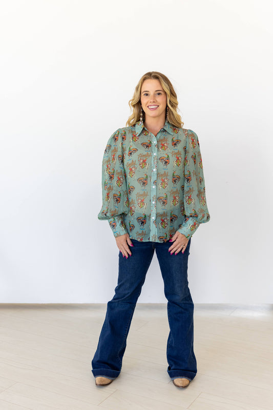 TH11 TEAL HOWDY (7 Piece)