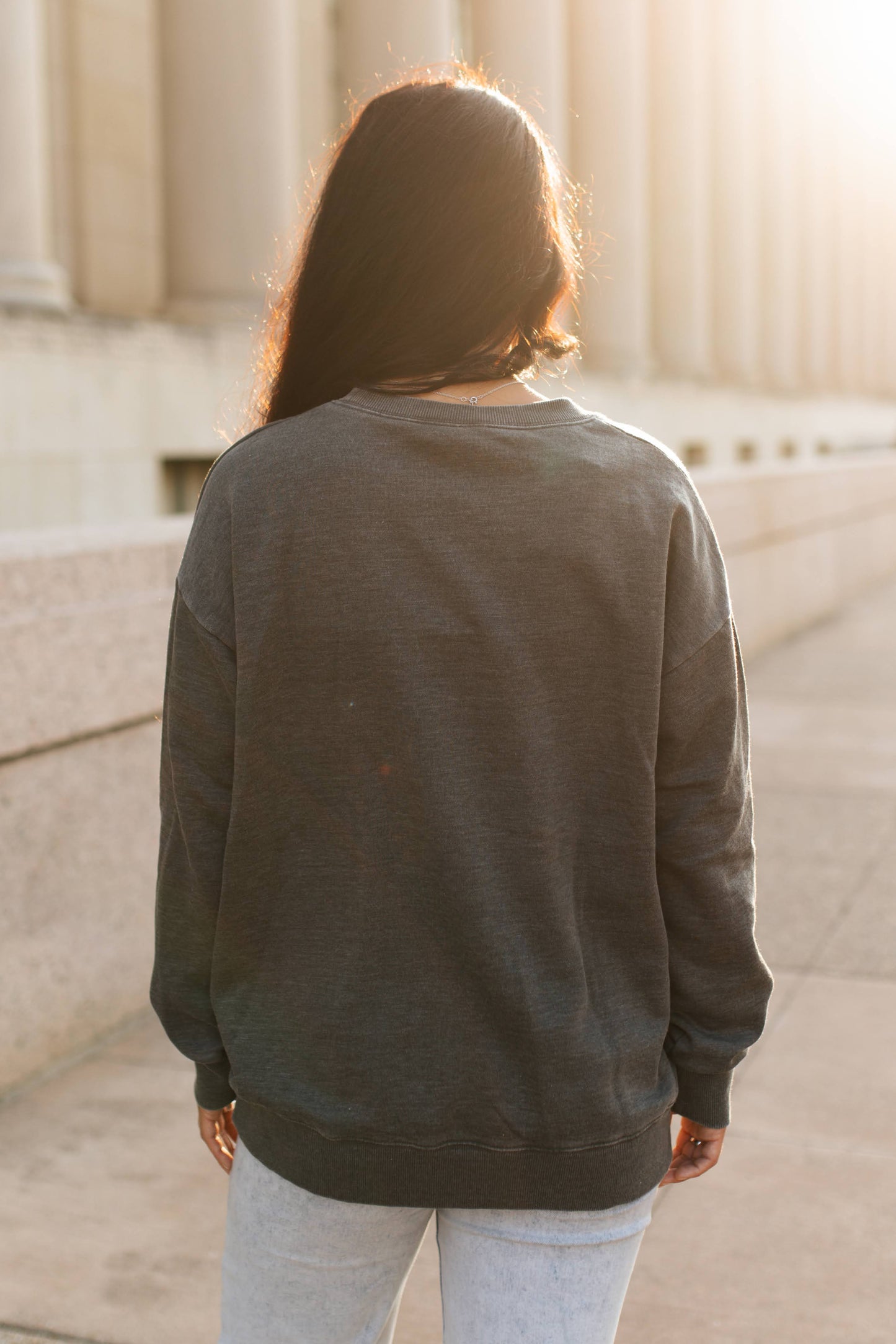 TH2505-DENIM POCKET TOP- VINTAGE BLACK (7 Piece)