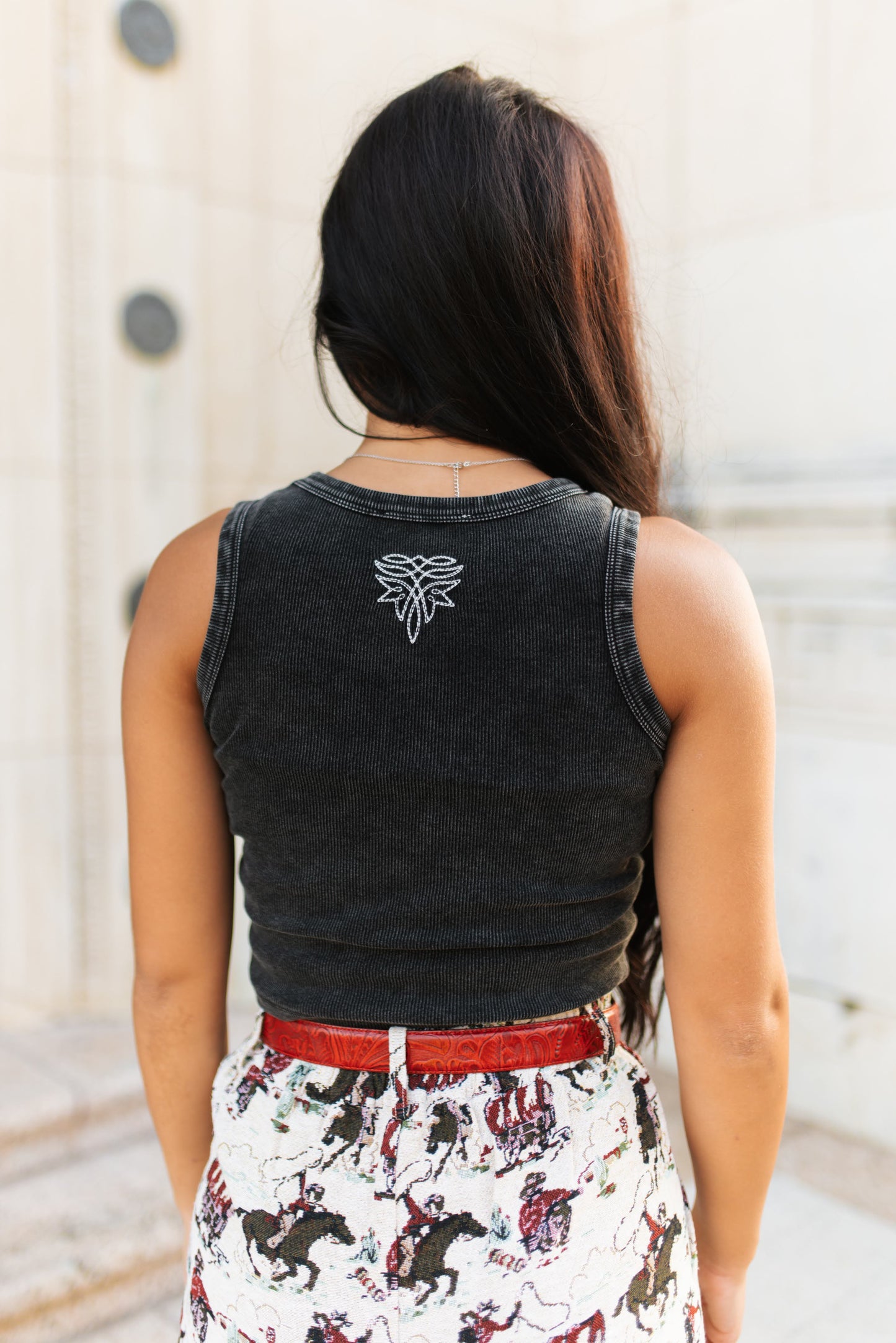 TH2001 BOOT STITCH TANK BLACK (7 Piece)