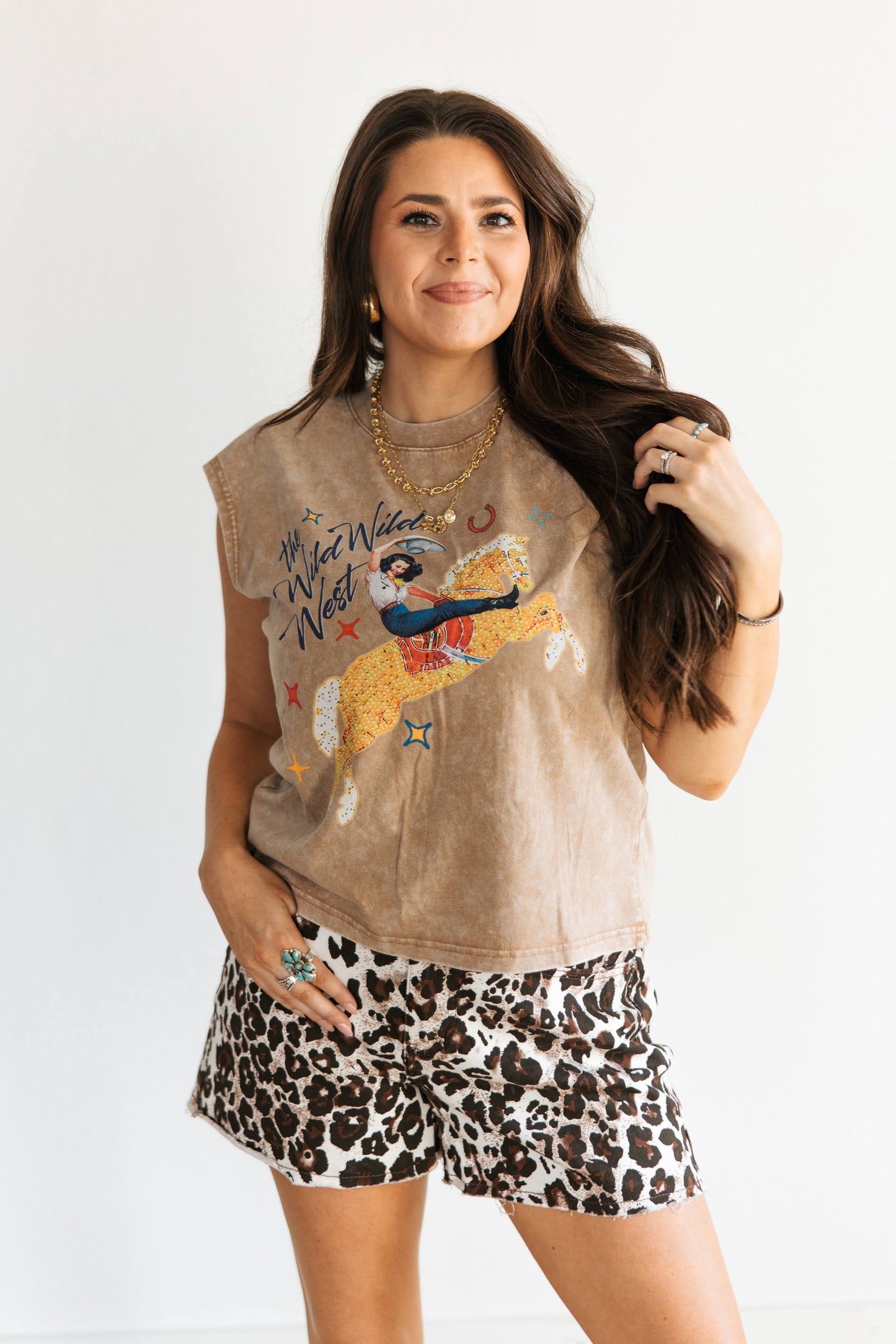 TH2920 47F CHEETAH SHORT (7 Piece)