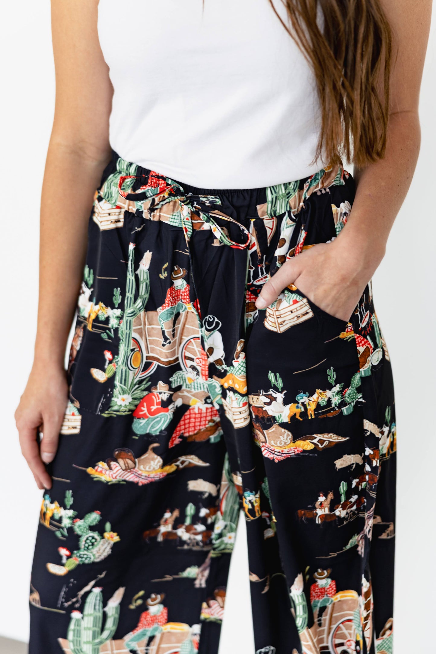 TH2109 BLACK WAGON PANT(7 Piece)