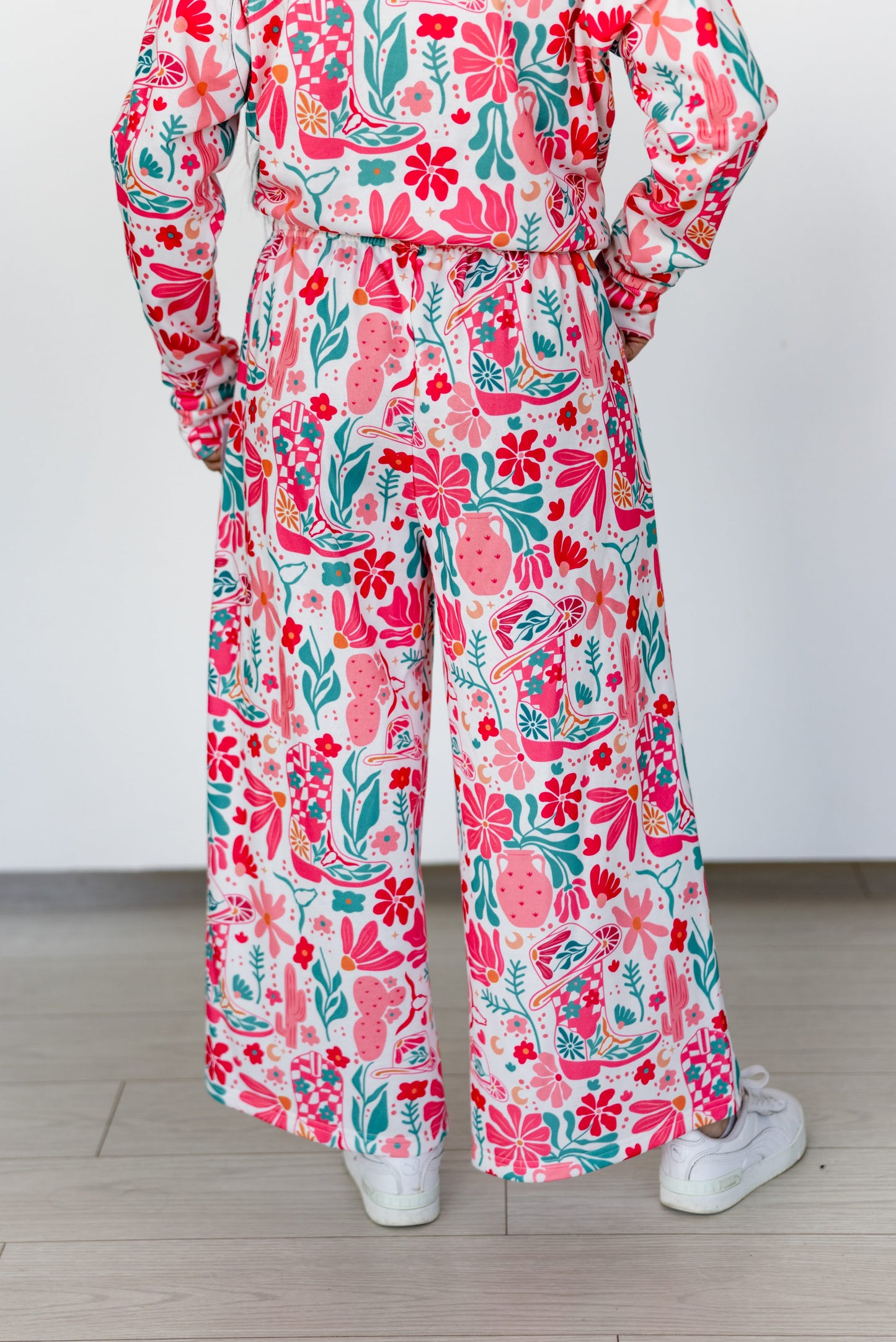VR91 ACTIVE CROP PANT- PINK BOHO (7)