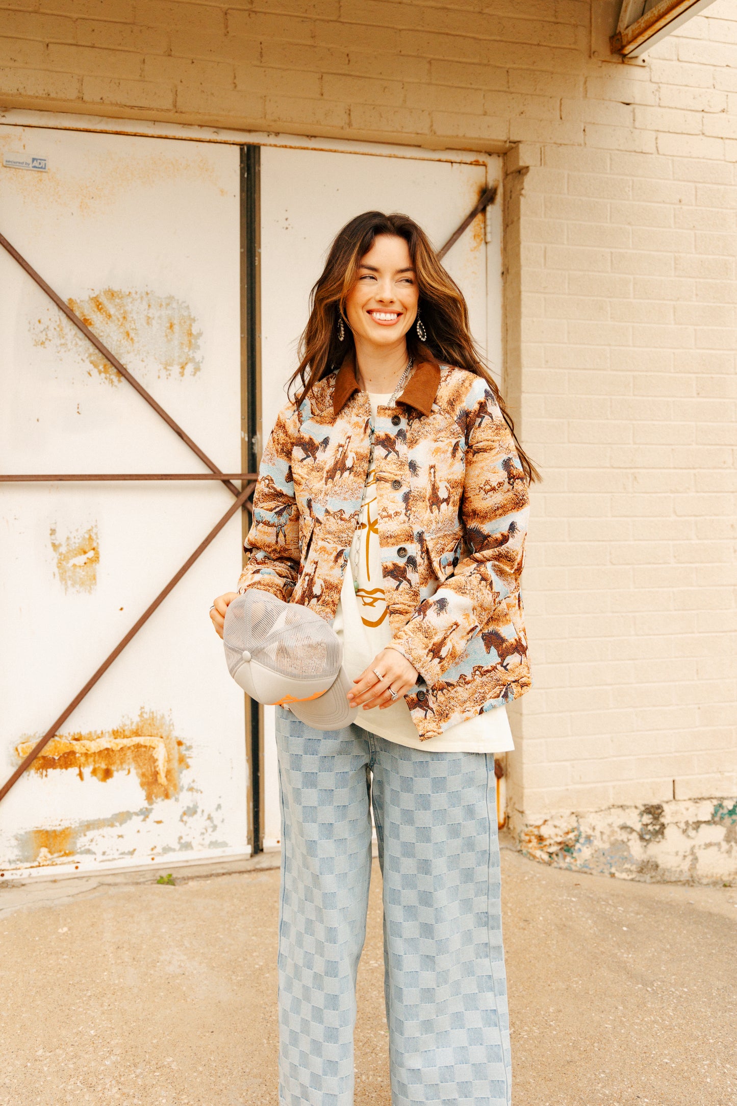 TH005 WILD HORSE TAPESTRY JACKET (7 Piece)