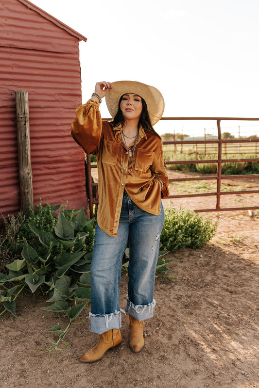 TH2780 GOLD VELVET TOP (7 Pieces)