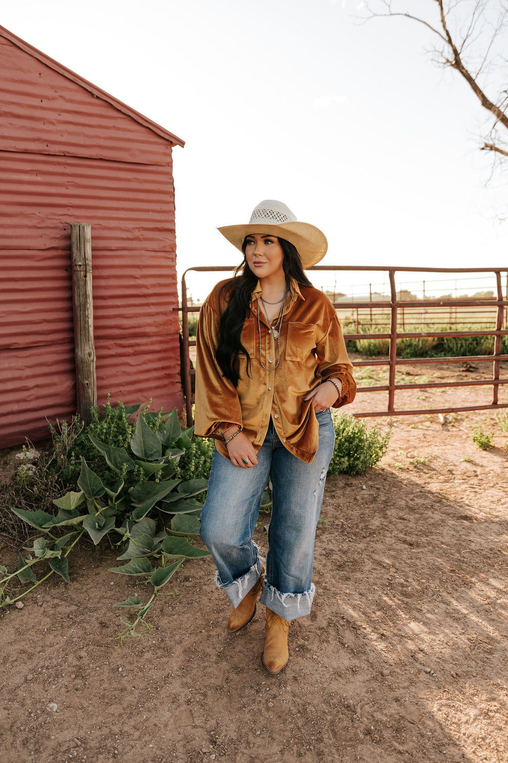 TH2780 GOLD VELVET TOP (7 Pieces)