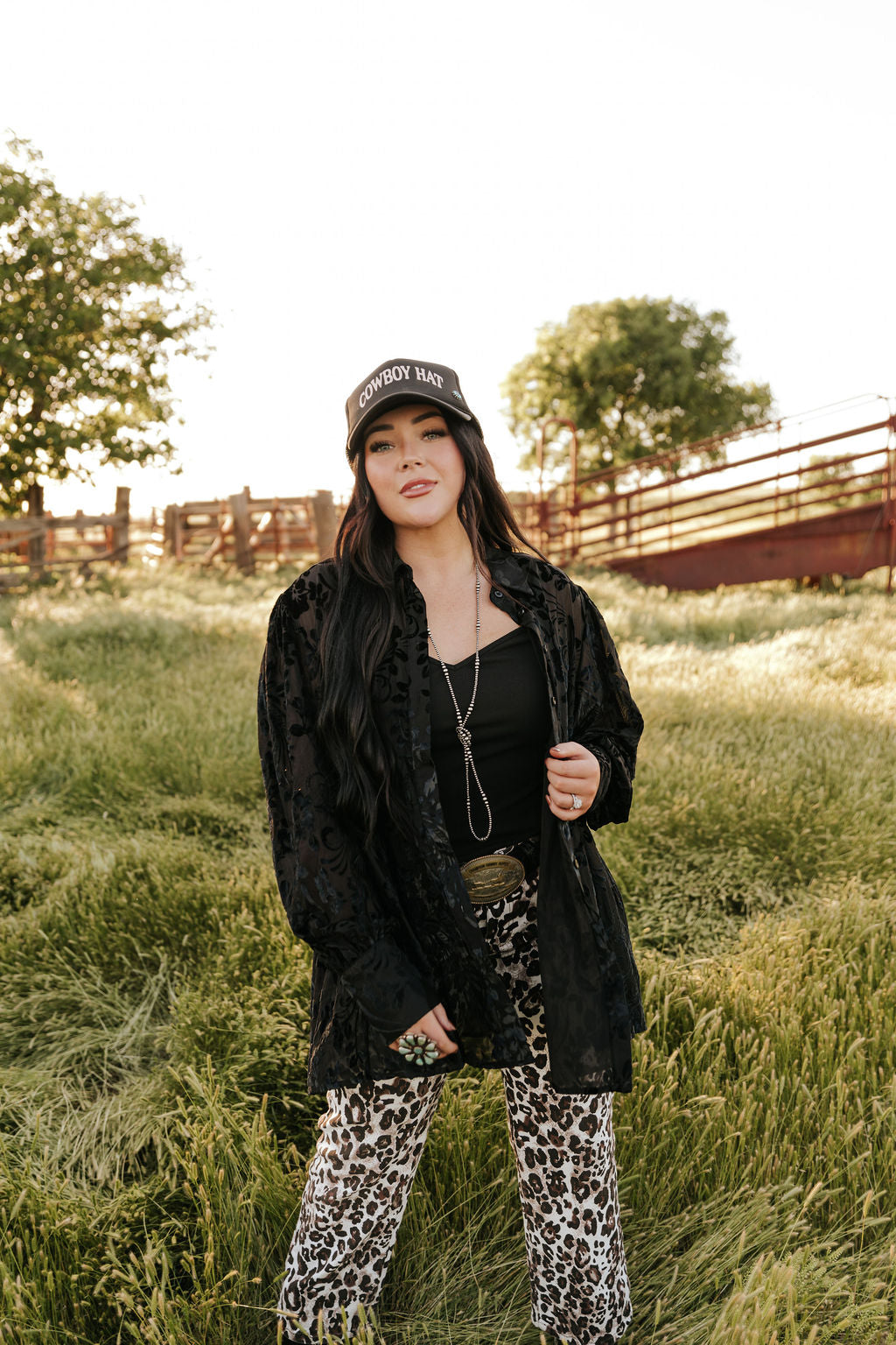 TH2776 BLACK VELVET BOHO BLOUSE (7 Piece)