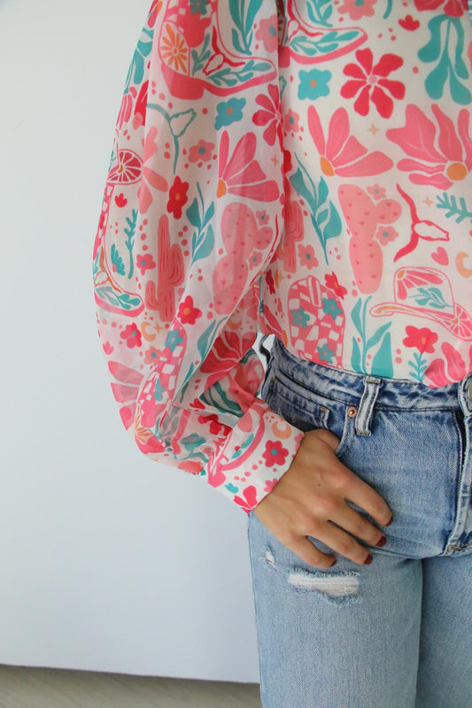 TH11 BOHO BOOT BLOUSE (7 Piece)