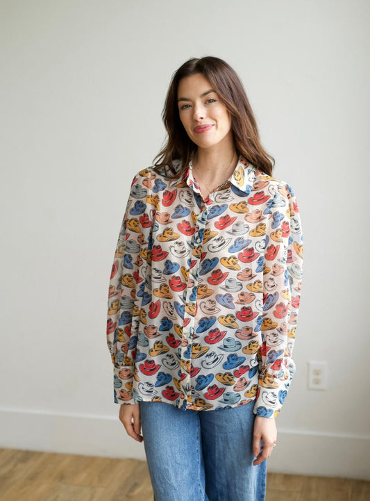 TH11 R11 IVORY HAT BLOUSE (7 Piece)