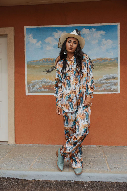 TH011 STANDING COWBOY TOP (7 Piece)