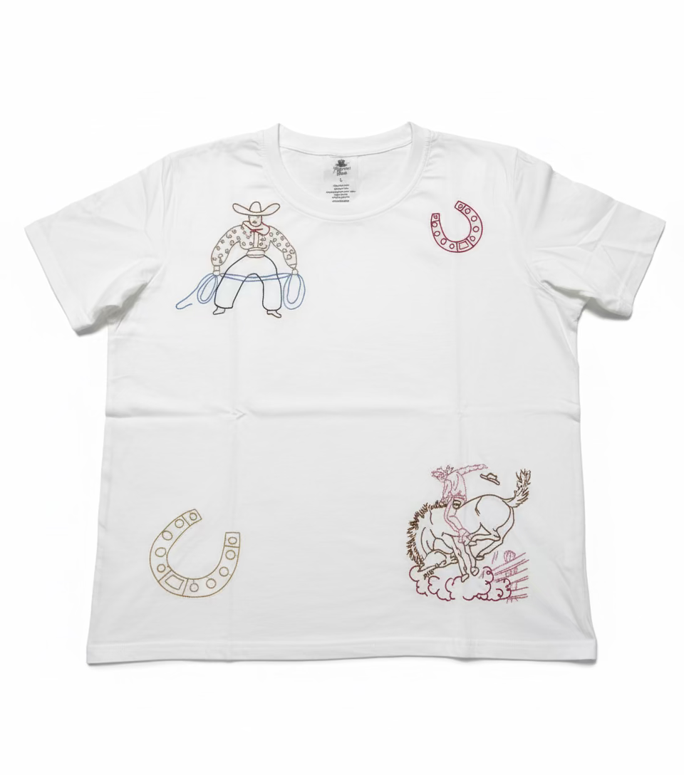 TH1401 S238 ROPING COWBOY TEE (1 Piece)