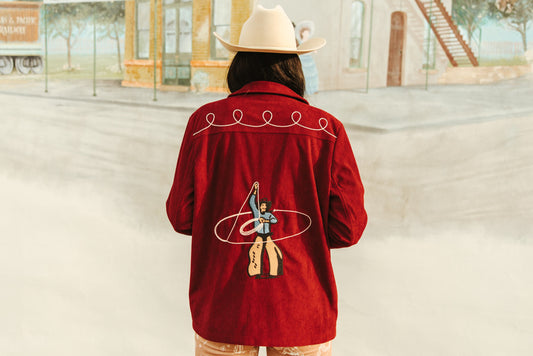 TH1205 WINE ROPING COWBOY BLAZER (1 Piece)