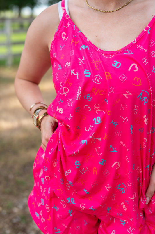 TH5 FLOWY PINK BRAND FLOWY TANK (7 Piece)