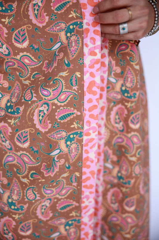 TH8500 Paisley Cheetah Horse Duster 1