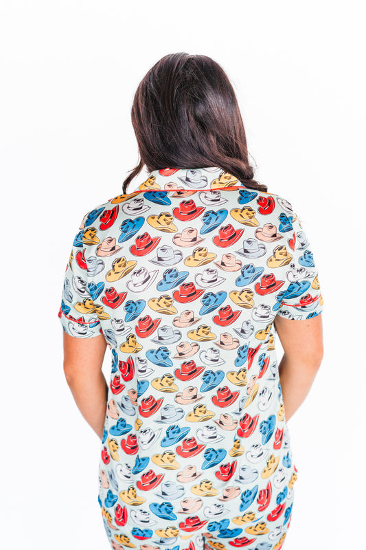 TH200 HAT PJ SHORT SET (1 PIECE)